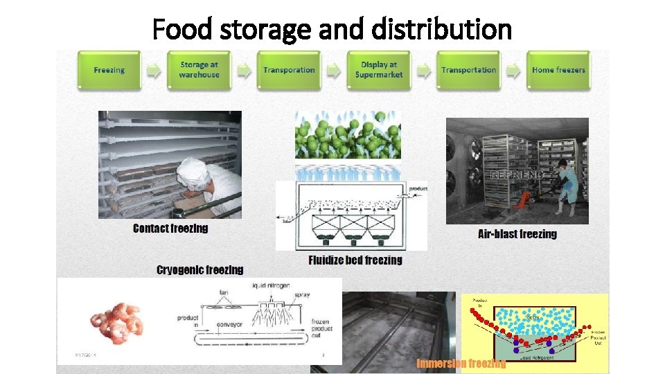 Food storage and distribution 