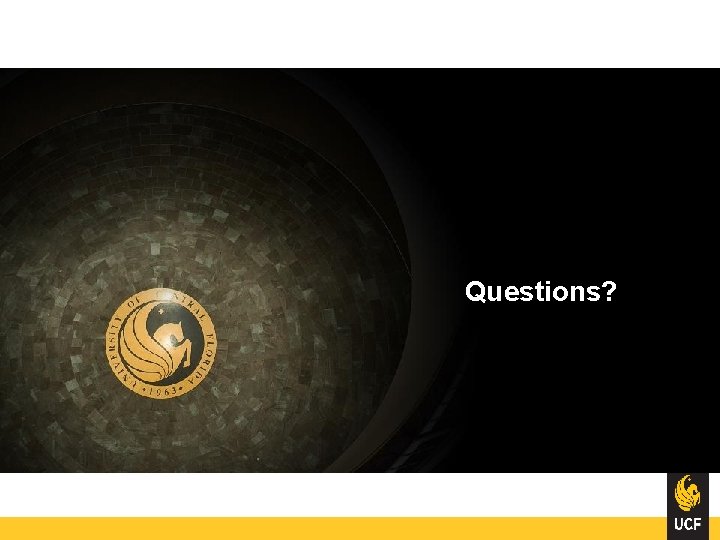 Questions? 