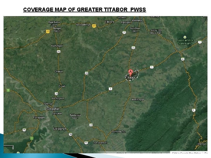 COVERAGE MAP OF GREATER TITABOR PWSS 