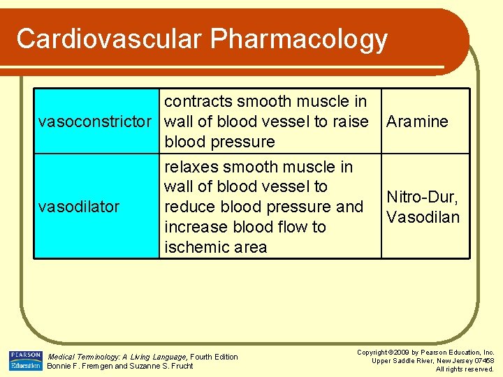 Cardiovascular Pharmacology contracts smooth muscle in vasoconstrictor wall of blood vessel to raise blood