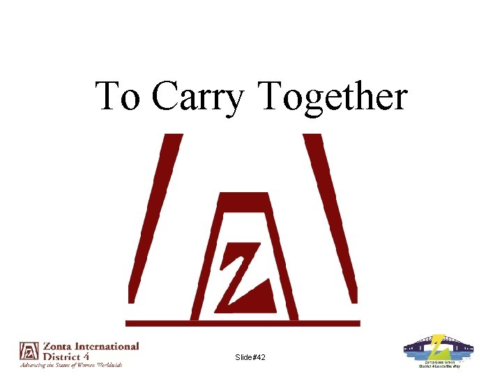 To Carry Together Slide#42 