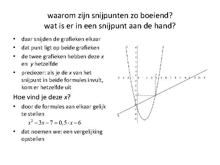 waarom zijn snijpunten zo boeiend? wat is er in een snijpunt aan de hand? waarom zijn snijpunten zo boeiend? wat is er in een snijpunt aan de hand?