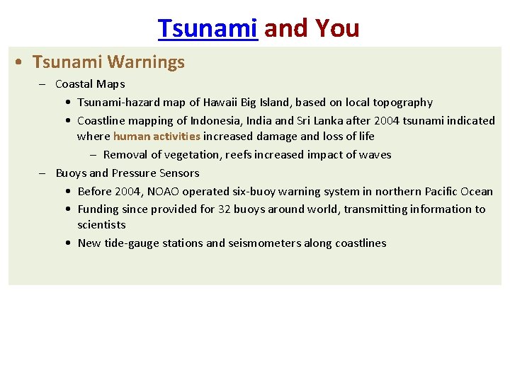 Tsunami and You • Tsunami Warnings – Coastal Maps • Tsunami-hazard map of Hawaii