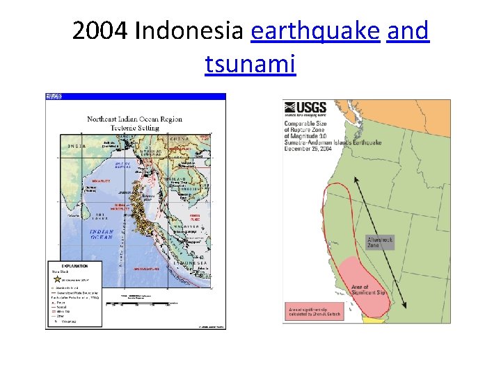 2004 Indonesia earthquake and tsunami 