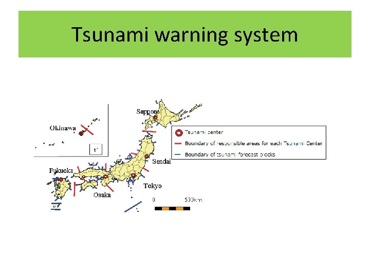 Tsunami warning system 