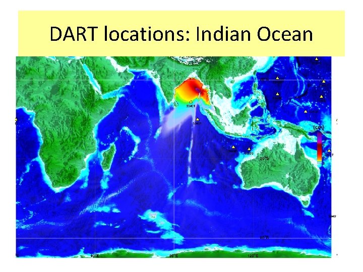 DART locations: Indian Ocean 
