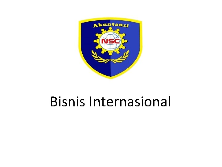 Bisnis Internasional 