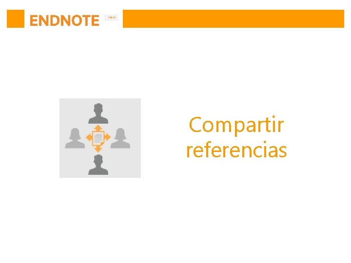 Compartir referencias Compartir referencias