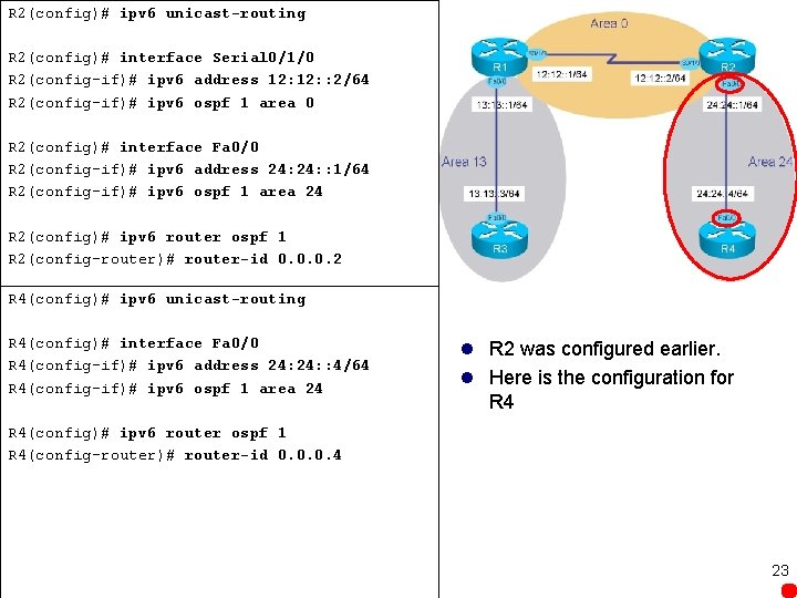 R 2(config)# ipv 6 unicast-routing R 2(config)# interface Serial 0/1/0 R 2(config-if)# ipv 6