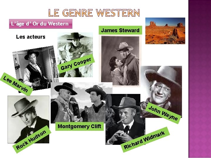 L’âge d’ Or du Western James Steward Les acteurs op o C y er