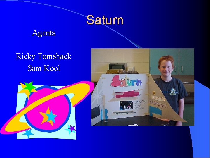 Saturn Agents Ricky Tomshack Sam Kool 