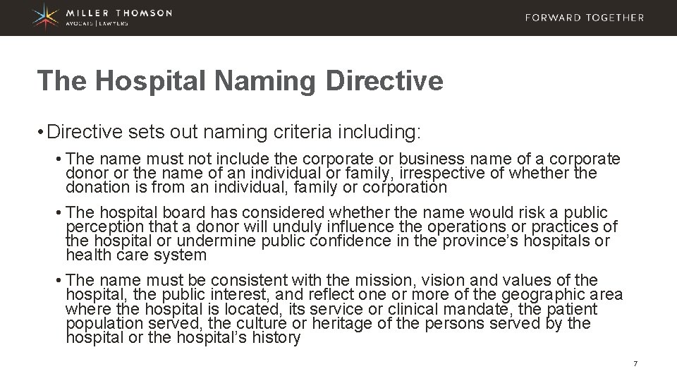 COFFEE TALK DIRECTORS SERIES FUNDRAISING AND NAME RECOGNITION