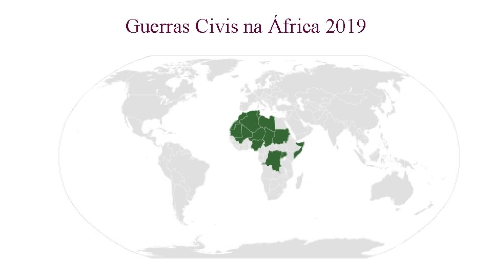 Guerras Civis na África 2019 