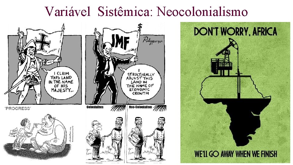 Variável Sistêmica: Neocolonialismo 