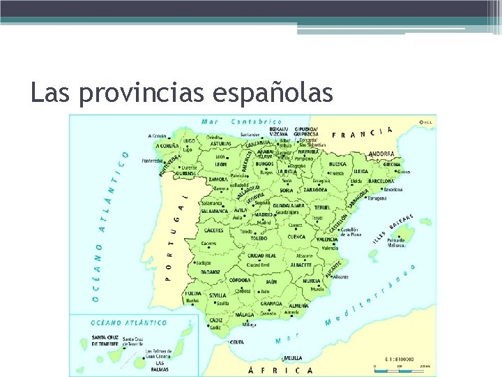 Las provincias españolas 