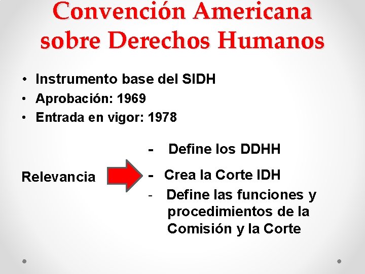 SISTEMA INTERAMERICANO DE PROTECCIN DE LOS DERECHOS HUMANOS