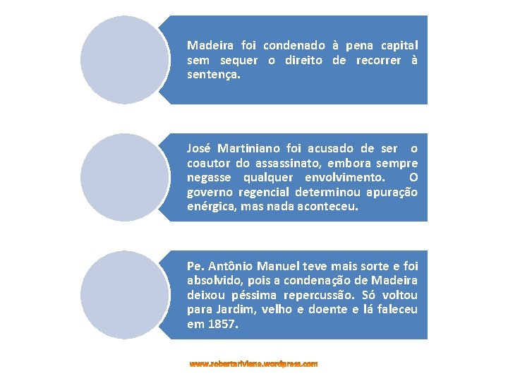 Madeira foi condenado à pena capital sem sequer o direito de recorrer à sentença. Madeira foi condenado à pena capital sem sequer o direito de recorrer à sentença.