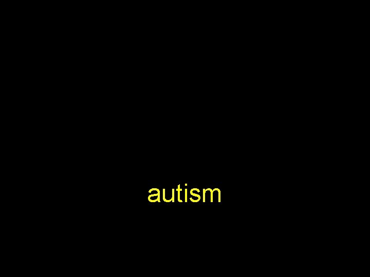 autism 