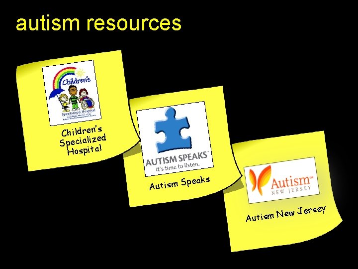 autism resources ’s Children d ze Speciali l Hospita aks pe Autism S ey