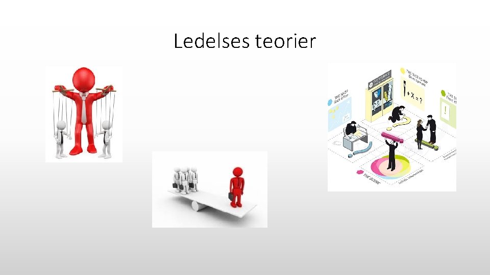 Ledelses teorier 
