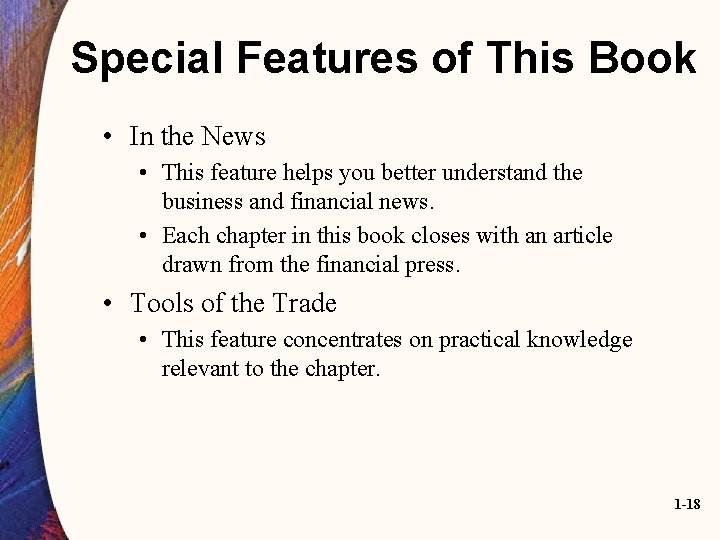 Special Features of This Book • In the News • This feature helps you