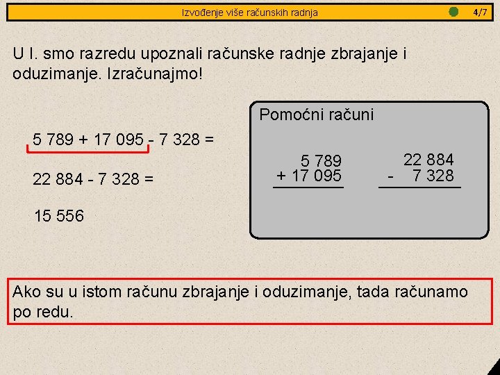 3/8 4/7 Jednakostranični Izvođenje više računskih trokut - obradba radnja U I. smo razredu 3/8 4/7 Jednakostranični Izvođenje više računskih trokut - obradba radnja U I. smo razredu