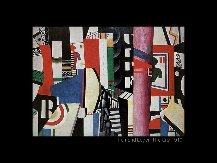 Fernand Leger, The City 1919 