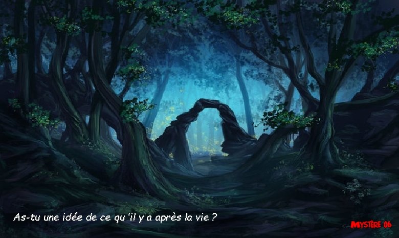 As-tu une idée de ce qu ’il y a après la vie ? 