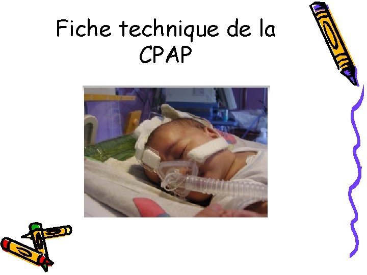 Fiche technique de la CPAP 