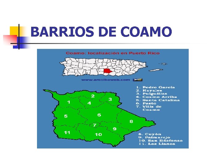 BARRIOS DE COAMO 