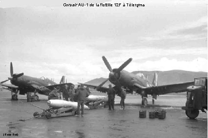 Corsair AU-1 de la flottille 12 F à Télergma (René Bail) 