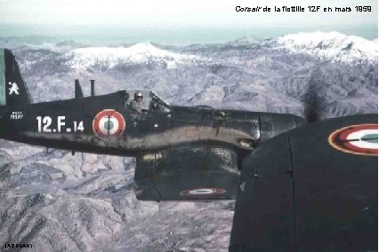 Corsair de la flottille 12 F en mars 1959 (ARDHAN) 