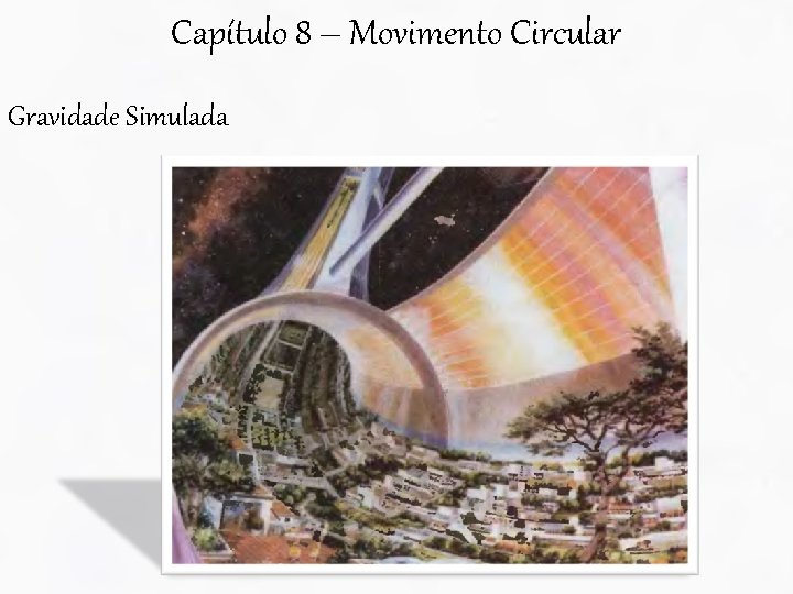 Capítulo 8 – Movimento Circular Gravidade Simulada 