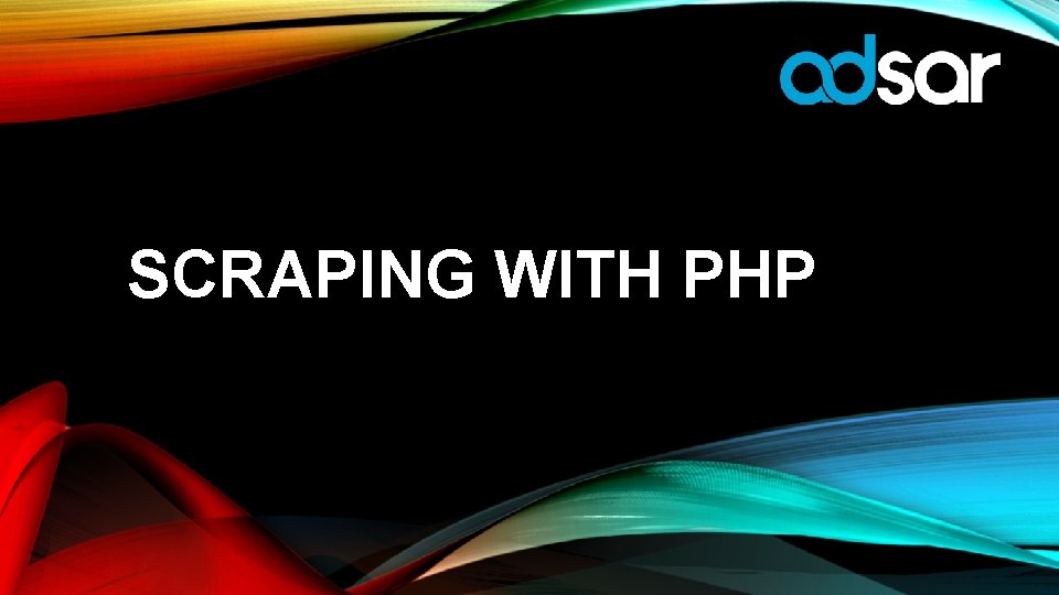 SCRAPING WITH PHP 