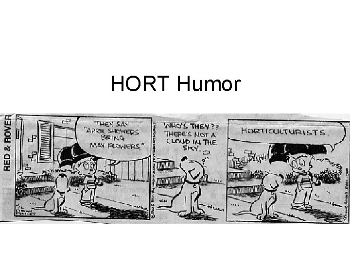 HORT Humor 