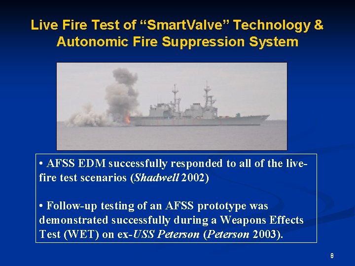 Survivable Computing Environment to Support Distributed Autonomic ...