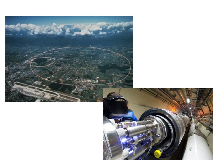 CERN 27 kilometer ring • Particles travel just below speed of light • In