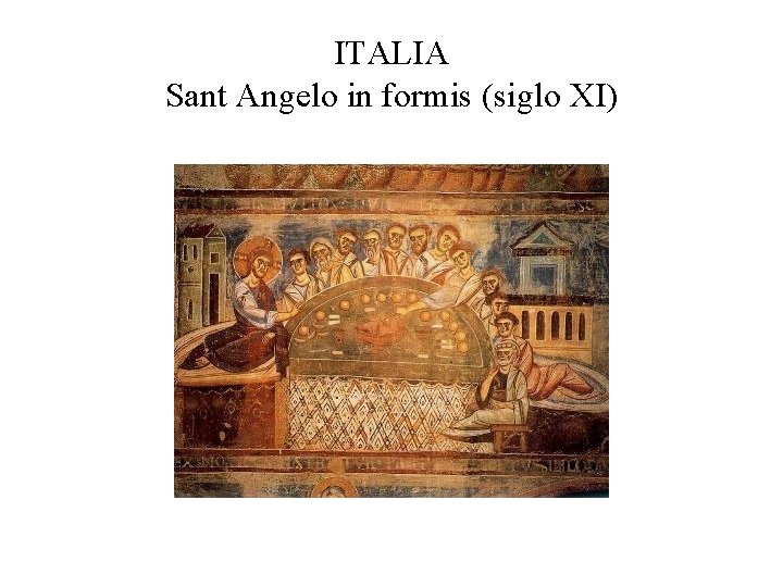 ITALIA Sant Angelo in formis (siglo XI) 