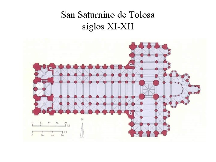 San Saturnino de Tolosa siglos XI-XII 