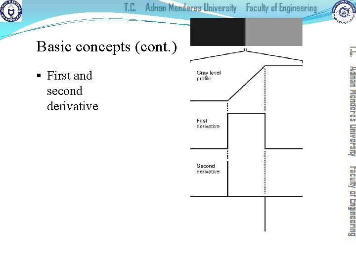 Basic concepts (cont. ) § First and second derivative 