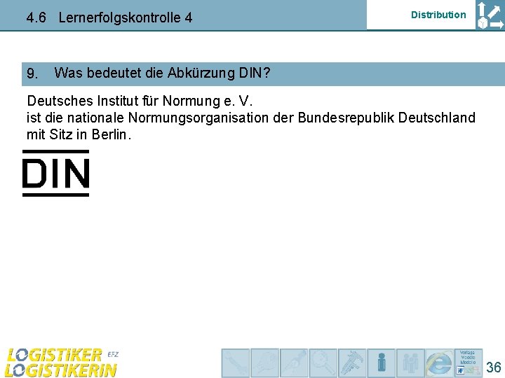 4 6 Lernerfolgskontrolle 4 1 Distribution Zhlen Sie