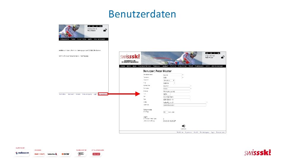 Benutzerdaten 