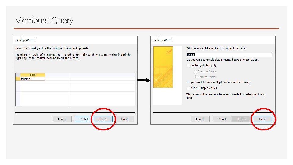 Membuat Query 