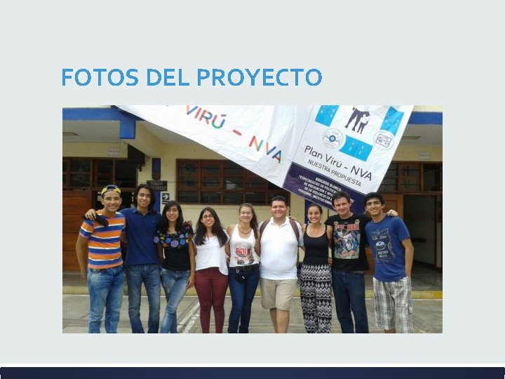 FOTOS DEL PROYECTO 