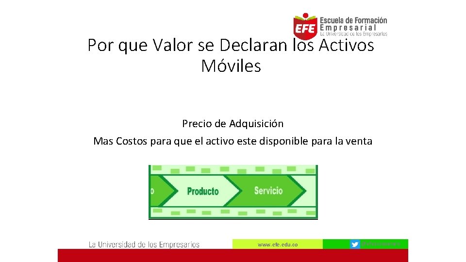 Por que Valor se Declaran los Activos Móviles Precio de Adquisición Mas Costos para