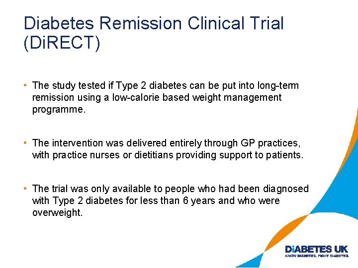 ada diabetes remission criteria)