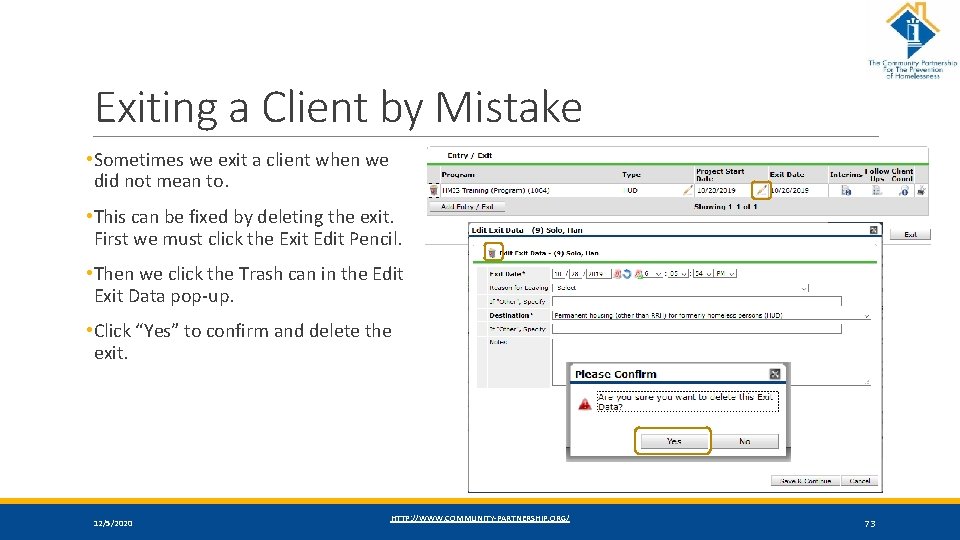 Exiting a Client by Mistake • Sometimes we exit a client when we did