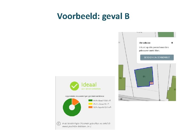 Voorbeeld: geval B 