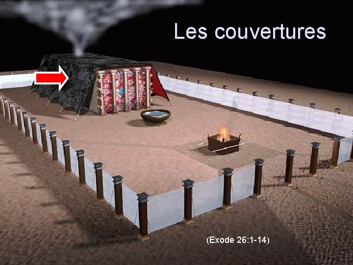 Les couvertures (Exode 26: 1 -14) 