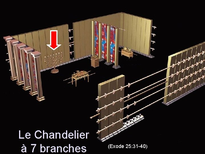 Le Chandelier à 7 branches (Exode 25: 31 -40) 